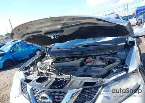 2015 Nissan Rogue S из США, поврежденный, VIN KNMAT2MVXFP576482